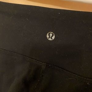 LULULEMON BLACK WUNDER UNDERS